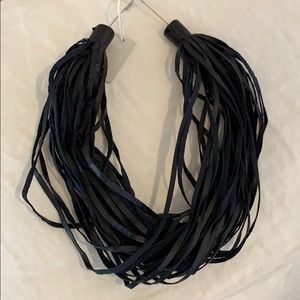 COS Leather necklace